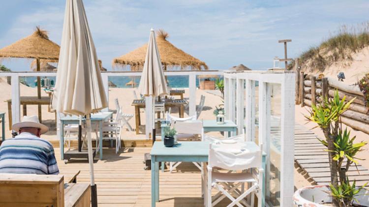 Lovely Lisboa Costa Da Caparica Seaview Apartment Luaran gambar