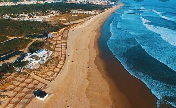 Lovely Lisboa Costa Da Caparica Seaview Apartment Luaran gambar